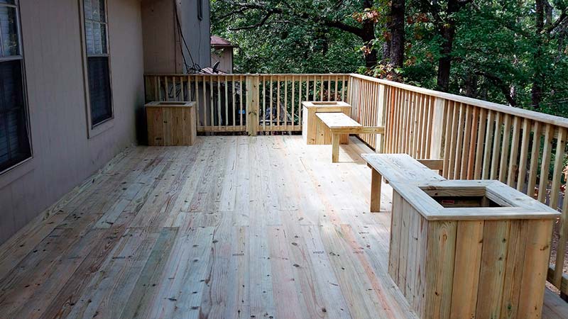 Grill Fire Deck Replace