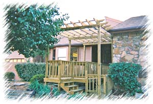 Custom Rafter Deck