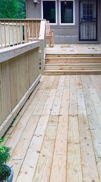 Back Porch Deck